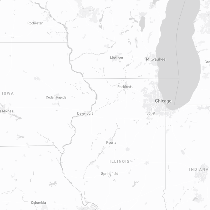 Route preview on a map